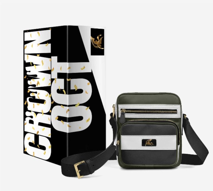 Crown Oct money bag